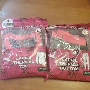 Womens mossy oak thermals you and bottoms